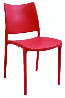 【全塑料一次成型椅子,塑料家具,PP塑料餐椅】价格,厂家,图片,简易椅凳,深圳市新达高梵家具有限公司